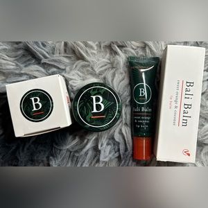 Bali Balm Pineapple Lip Scrub and Sweet Orange & Coconut Lip Balm